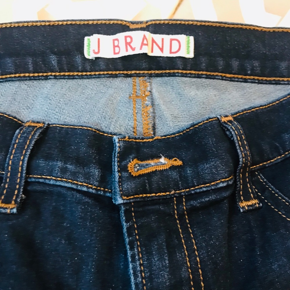Dark wash Capri J Brand jeans